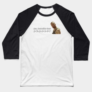 Mrs. Hogwallop Done R-U-N-N-O-F-T Baseball T-Shirt